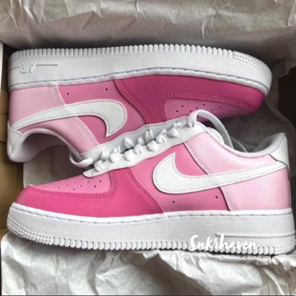 Nike AF1 Pink Shades Custom